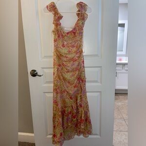 ASTR Vibrant Floral Dress